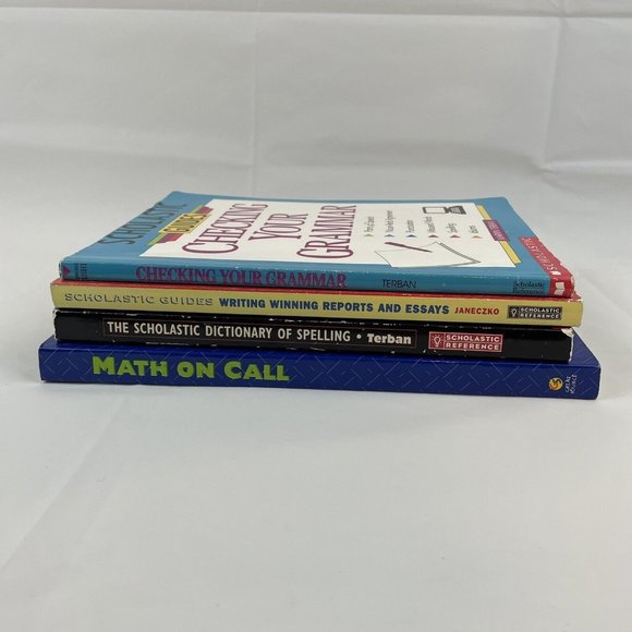 Scholastic Educational Guides Grammar Spelling Writing Reports and Math on Call - Picture 8 of 8